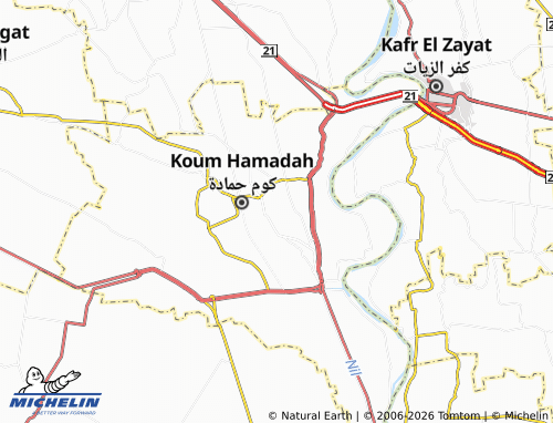 Mapa MICHELIN Munsha'at al-Jourbaji - ViaMichelin