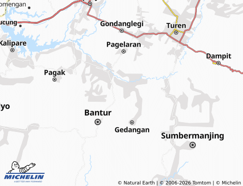 Mapa MICHELIN Sumberejo - ViaMichelin