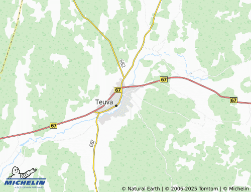 MICHELIN Hakala map - ViaMichelin