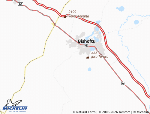 Mappa MICHELIN Werabecha Terara - ViaMichelin