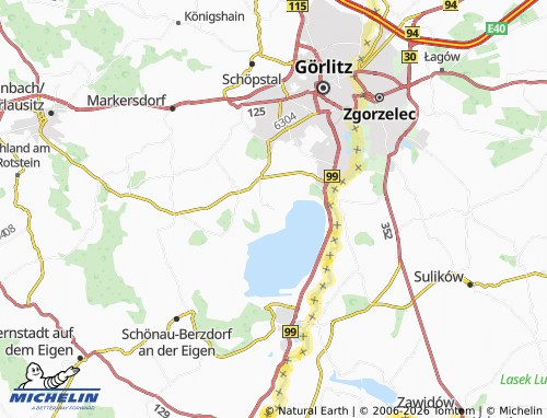 MICHELIN Klein Neundorf map - ViaMichelin