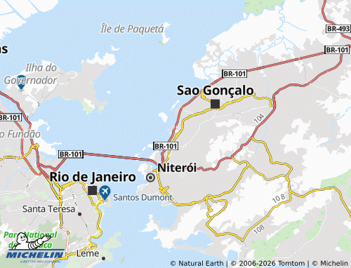 MICHELIN Neves map - ViaMichelin