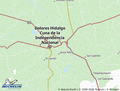 MICHELIN Colonia La Concepción map - ViaMichelin