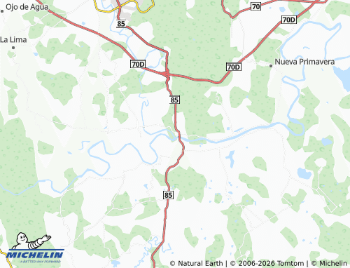 Mappa MICHELIN Guadalupe, El Pujal - ViaMichelin