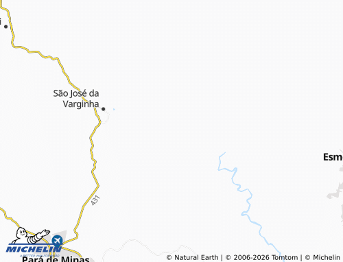 Mappa MICHELIN Córrego do Barro - ViaMichelin
