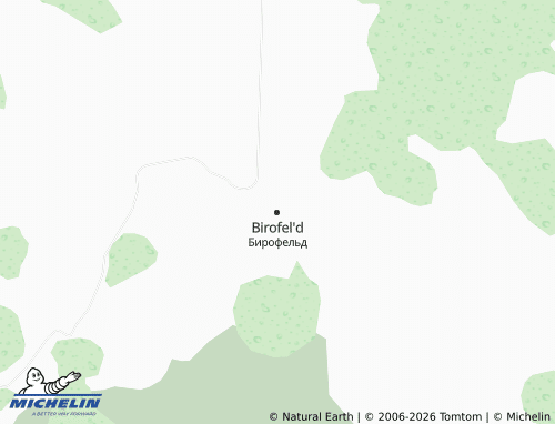 MICHELIN-Landkarte Birofel'd - ViaMichelin