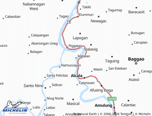 MICHELIN Matalao map - ViaMichelin