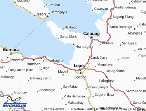 MICHELIN Santa Lucia map - ViaMichelin