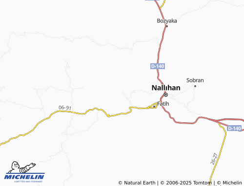 MICHELIN Aşağıbağlıca map - ViaMichelin