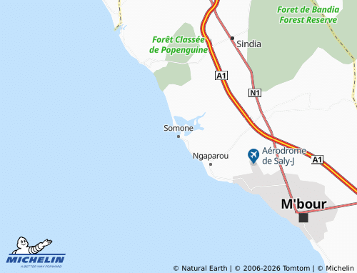 MICHELIN Somone map - ViaMichelin