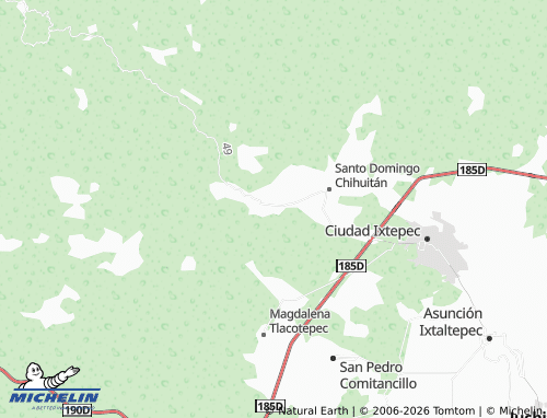 Mapa MICHELIN Benito Juárez - ViaMichelin