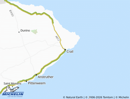 Carte MICHELIN Crail - ViaMichelin