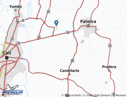 MICHELIN Bolo-Alizal map - ViaMichelin