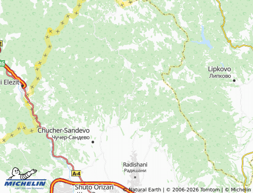 MICHELIN Brodec map - ViaMichelin