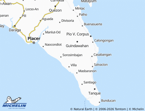 Mappa MICHELIN San Roque - ViaMichelin