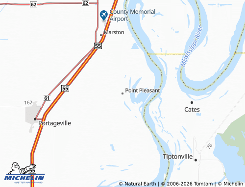 Mapa MICHELIN Point Pleasant - ViaMichelin