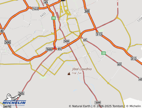 MICHELIN Al Masani Dist map - ViaMichelin