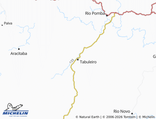 Carte MICHELIN Tabuleiro - ViaMichelin