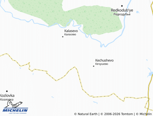 MICHELIN-Landkarte Bezvodnoye - ViaMichelin