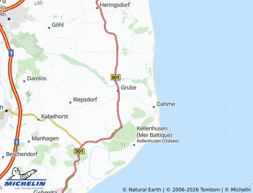 MICHELIN Gruberdieken map - ViaMichelin
