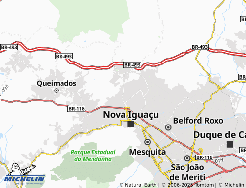 MICHELIN São Benedito map - ViaMichelin