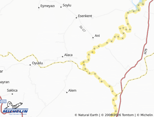 Mappa MICHELIN Üçbölük - ViaMichelin