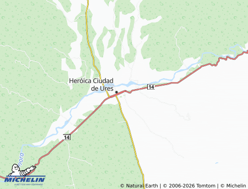 Mapa MICHELIN San Felipe - ViaMichelin