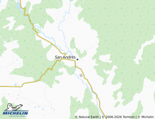 Mappa MICHELIN San Andrés - ViaMichelin