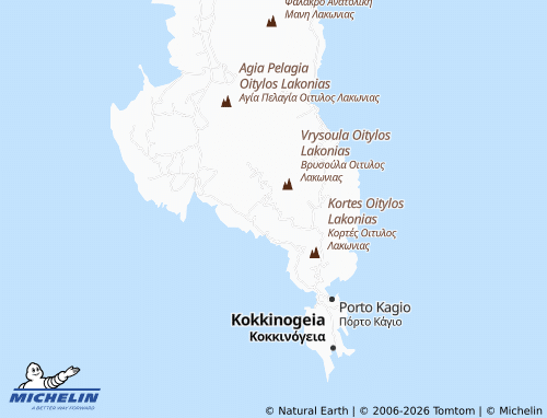 MICHELIN Tsikkalia map - ViaMichelin
