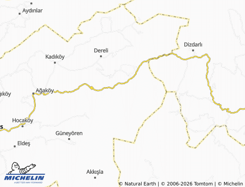 Mapa MICHELIN Isırganlı - ViaMichelin
