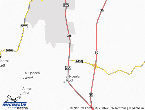 MICHELIN-Landkarte al-Rimal - ViaMichelin