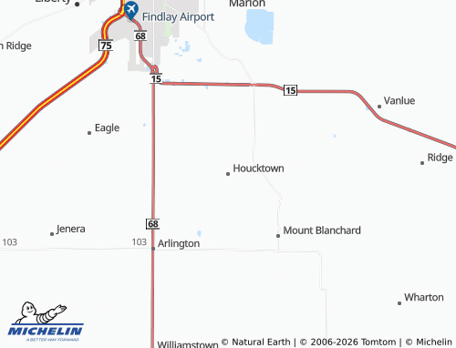 Mappa MICHELIN Houcktown - ViaMichelin