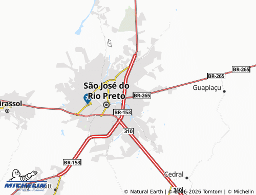 Mapa MICHELIN Recanto dos Eduardos - ViaMichelin