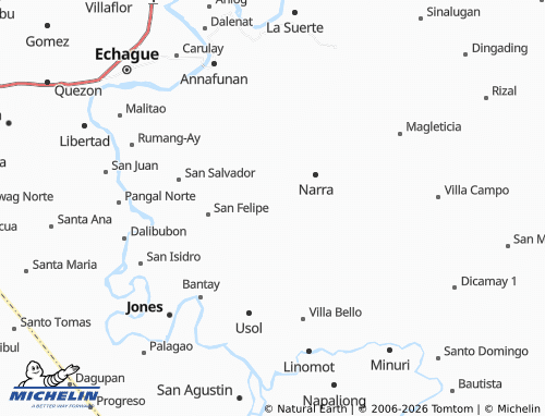 Mappa MICHELIN Nilumisu - ViaMichelin