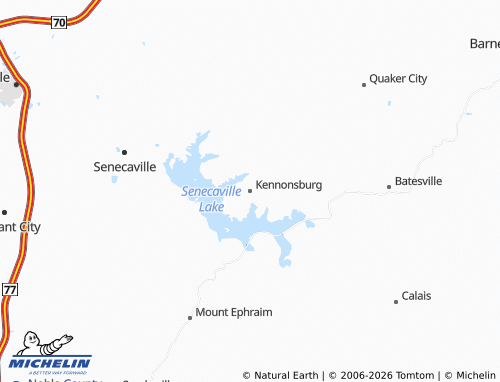 Carte MICHELIN Kennonsburg - ViaMichelin