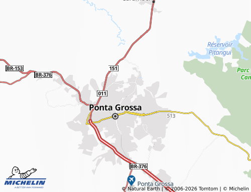 Mapa MICHELIN Jardim Carvalho - ViaMichelin