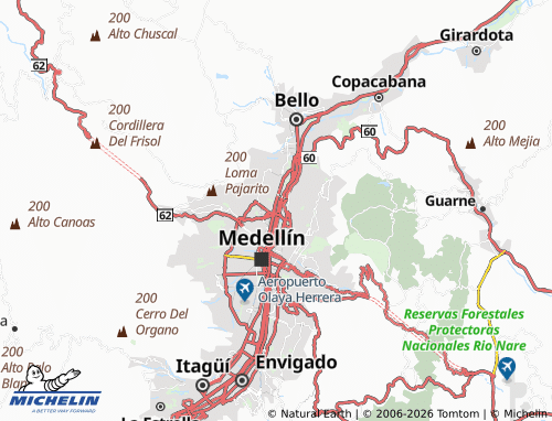 Carte MICHELIN Terminal de Transporte - ViaMichelin