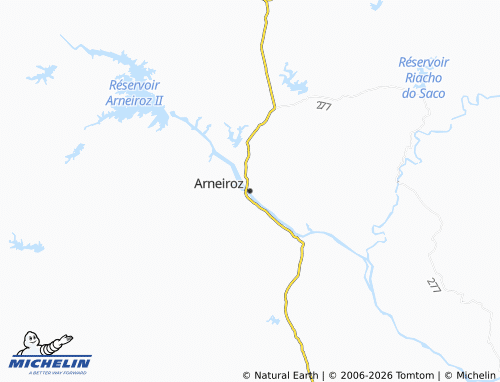 Mapa MICHELIN Arneiroz - ViaMichelin