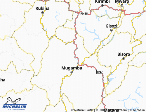 Mappa MICHELIN Nyabikonge - ViaMichelin
