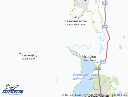 MICHELIN-Landkarte Berezovka - ViaMichelin