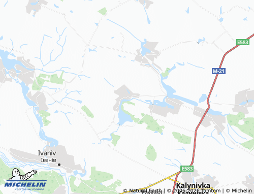 Mappa MICHELIN Khomutyntsi - ViaMichelin