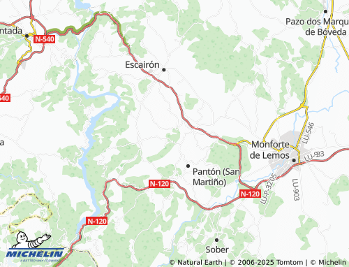 MICHELIN San Vicente de Castillón (San Vicente) map - ViaMichelin