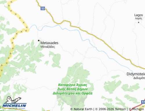 Carte MICHELIN Asproneri - ViaMichelin