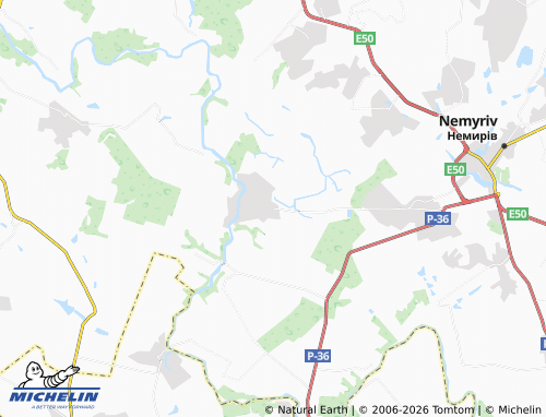Mappa MICHELIN Strilchyntsi - ViaMichelin
