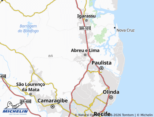 Mappa MICHELIN Caetés I - ViaMichelin