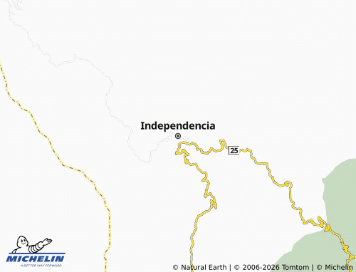 Mapa MICHELIN Independencia - ViaMichelin