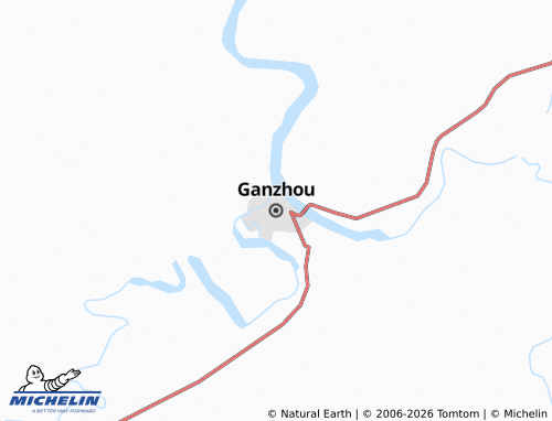 Mappa MICHELIN Ganzhou - ViaMichelin
