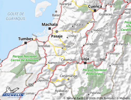 Kaart MICHELIN Portovelo - ViaMichelin