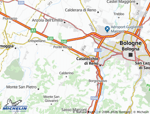 Mappa MICHELIN Zola Predosa - ViaMichelin