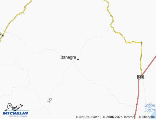 Carte MICHELIN Itanagra - ViaMichelin